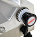 Omcan CXMATIC330/N automatic meat slicer side view