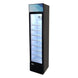 Omcan RS-CN-0145 slim display refrigerator detail view