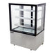 Omcan RS-CN-0271-S 36 inch square glass refrigerated floor display case