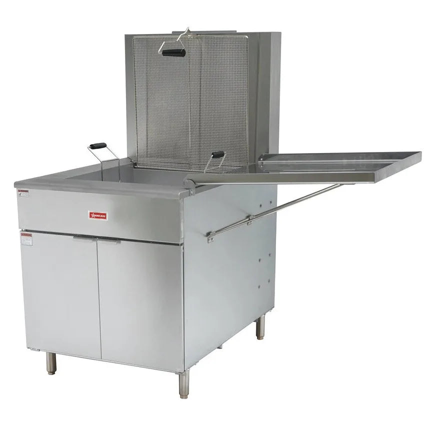 Omcan CE-CN-0170 170 lb floor funnel cake and donut fryer