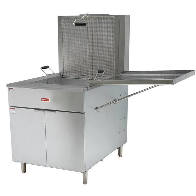 Omcan CE-CN-0170 170 lb floor funnel cake and donut fryer