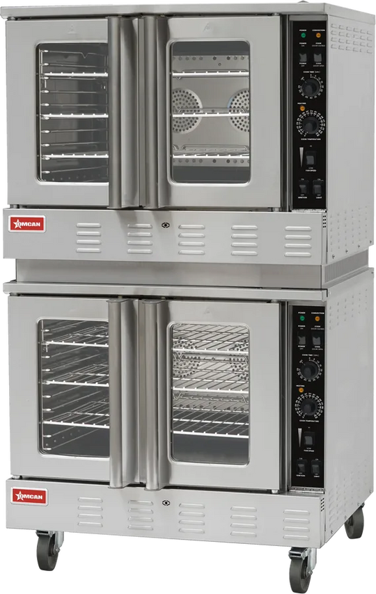 Omcan CE-CN-0002-NG convection oven alternate view