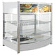 Omcan DW-CN-0107 26 inch countertop display warmer with two shelves