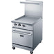 DCR24-GM side profile showing stainless steel body and 6 inch locking casters