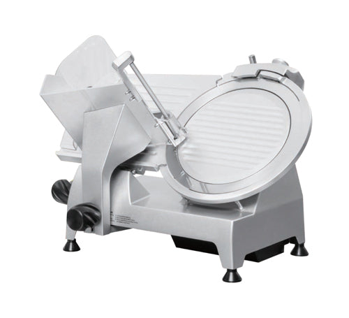 Omcan MS-CN-0195 8 inch belt driven meat slicer with built in sharpener