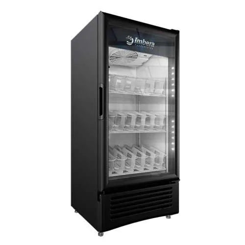 Omcan VR10 Imbera glass door refrigerator additional view