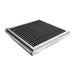Omcan 44612 18 x 18 inch stainless steel floor drain with grating bar