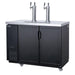 Dukers DKB60-M2 kegerator right side view