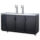 Dukers DKB72-M3 kegerator right side view
