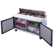 Dukers DSP60-16-S2 refrigerated base cabinet with adjustable wire shelves