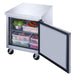 Dukers DUC29R undercounter refrigerator door and control detail