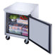 Dukers DUC29R undercounter refrigerator door and control detail