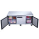 Dukers DUC72R undercounter refrigerator interior with adjustable wire shelves