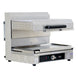 Omcan CE-CN-0580-S stainless steel quartz adjustable salamander with 14 x 21 inch warming base