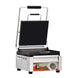 Omcan PG-CN-0515-F single panini grill with smooth plates