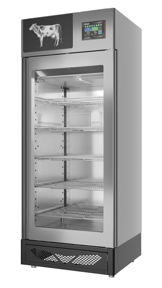 Omcan MATC150TF meat curing cabinet angle view