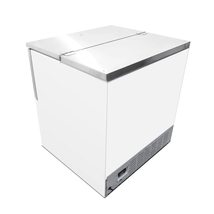 Omcan RE-CN-0034-HC milk cooler alternate view