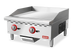 Omcan CE-CN-G24-M 24 inch countertop gas griddle with two burners