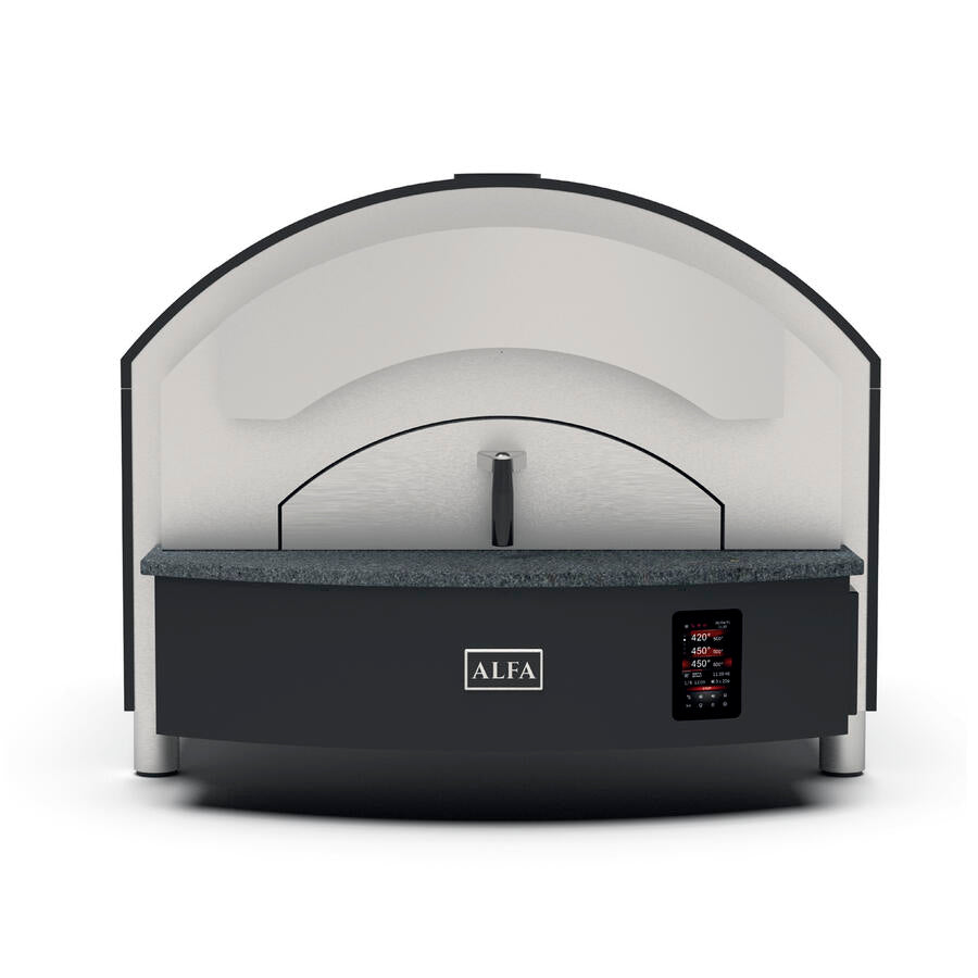 Omcan FP-Z4P-TE-NER-U Alfa Zeno series four pizza electric oven