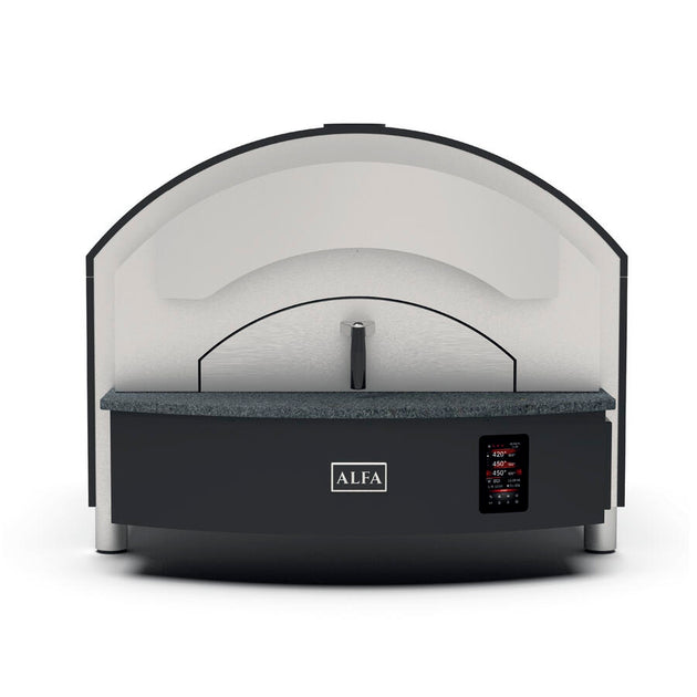 Omcan FP-Z4P-TE-NER-U Alfa Zeno series four pizza electric oven