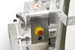Omcan BE-CN-2083-CSS table top dough sheeter side view
