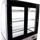 Omcan RS-CN-0271 curved glass showcase additional view