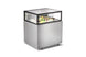 Omcan RE-CN-0036 36 inch flat top refrigerated showcase in stainless steel