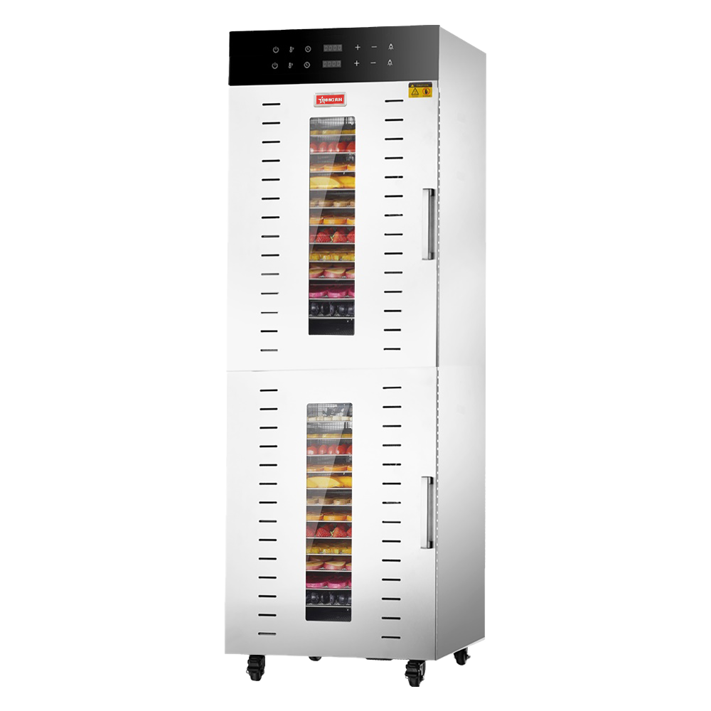 Omcan CE-CN-0032 32 tray two door stainless steel food dehydrator