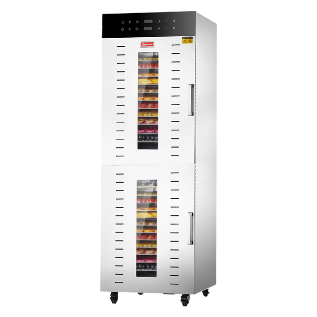 Omcan CE-CN-0032 32 tray two door stainless steel food dehydrator