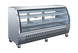Omcan RS-CN-0200-S 82 inch stainless steel sliding door floor refrigerated showcase