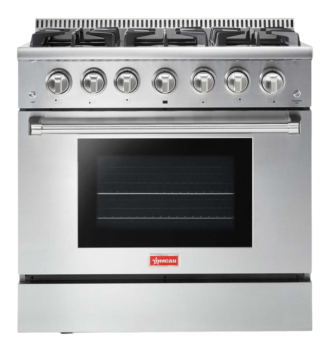 Omcan CE-CN-3618U 36 inch 6 burner residential gas range