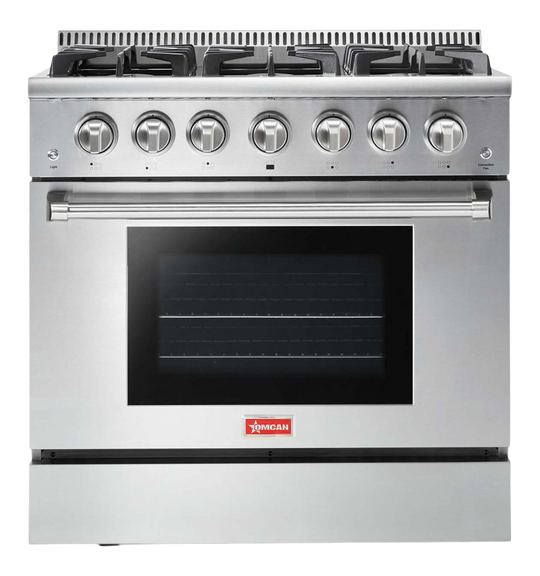 Omcan CE-CN-3618U 36 inch 6 burner residential gas range