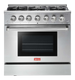 Omcan CE-CN-3618U 36 inch 6 burner residential gas range
