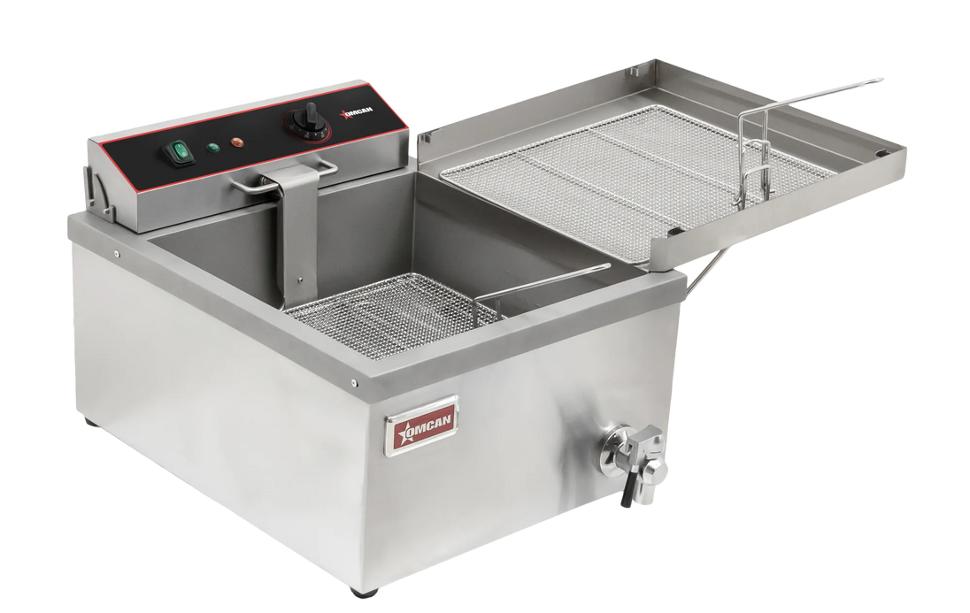 Omcan CE-CN-1700-F countertop electric donut and funnel cake fryer