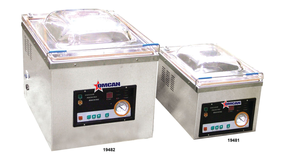 Omcan VP-CN-0749 vacuum packaging machine chamber detail
