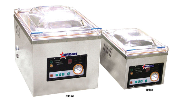 Omcan VP-CN-0749 vacuum packaging machine chamber detail