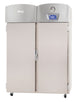 Migali Industries EVOX-2F-BB Plasma Freezer 44.9 Cu. Ft. - two solid door upright freezer at -30C with chart recorder, front quarter view
