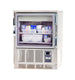Migali Industries EVOX-U1RG-PH Medical-Grade Refrigerator 4.2 Cu. Ft. - single glass door undercounter refrigerator, front quarter view