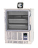 Migali Industries EVOX-U1RG-BB Blood Bank Refrigerator 4.2 Cu. Ft. - single glass door undercounter refrigerator with blood storage baskets and chart recorder, front view