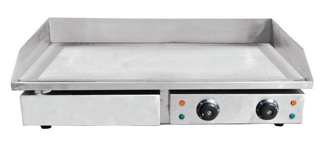 Omcan CE-CN-4400 29 inch stainless steel countertop electric griddle