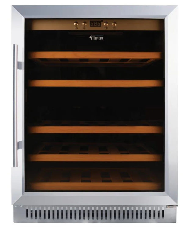 Omcan WC-CN-0051-S Vinovero 24 inch single zone wine cooler stainless steel door