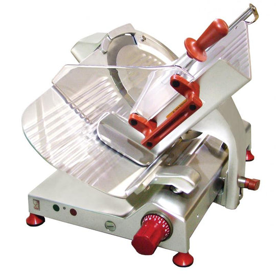 Omcan C330/N Omas 13 inch gear driven heavy duty meat slicer