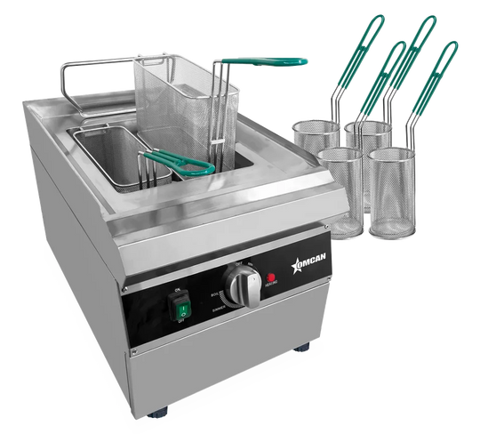 Omcan CE-CN-0004-N electric countertop pasta cooker 9 L