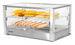 Omcan DW-CN-0080-L 28 inch two shelf square glass countertop display warmer