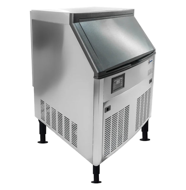 Omcan IC-CN-0289S 26 inch air cooled ice maker with 80 lb bin