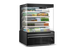 Omcan RS-CN-1500 60 inch black grab and go open front refrigerated showcase