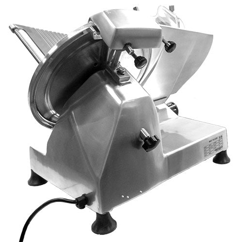 Omcan MS-CN-0300 meat slicer control detail