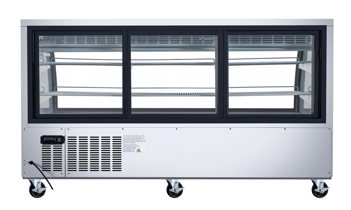Omcan RS-CN-0200-S showcase interior