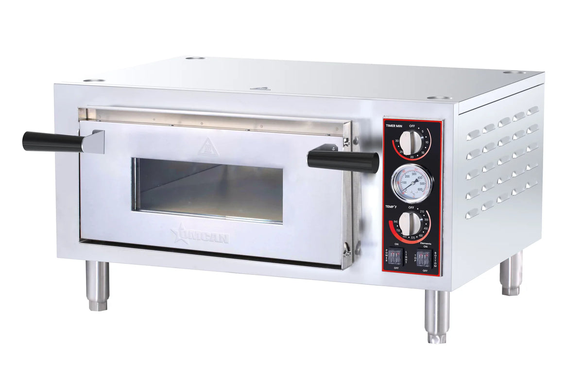 Omcan CE-CN-0018-S countertop pizza oven additional view