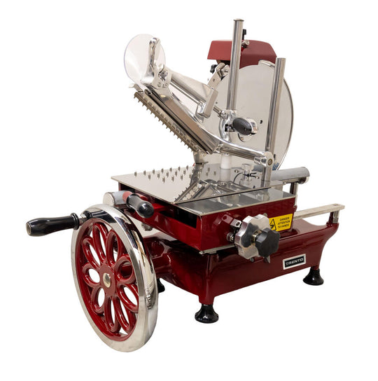 Omcan MS-IT-0300-MF Trento Volano manual meat slicer alternate view